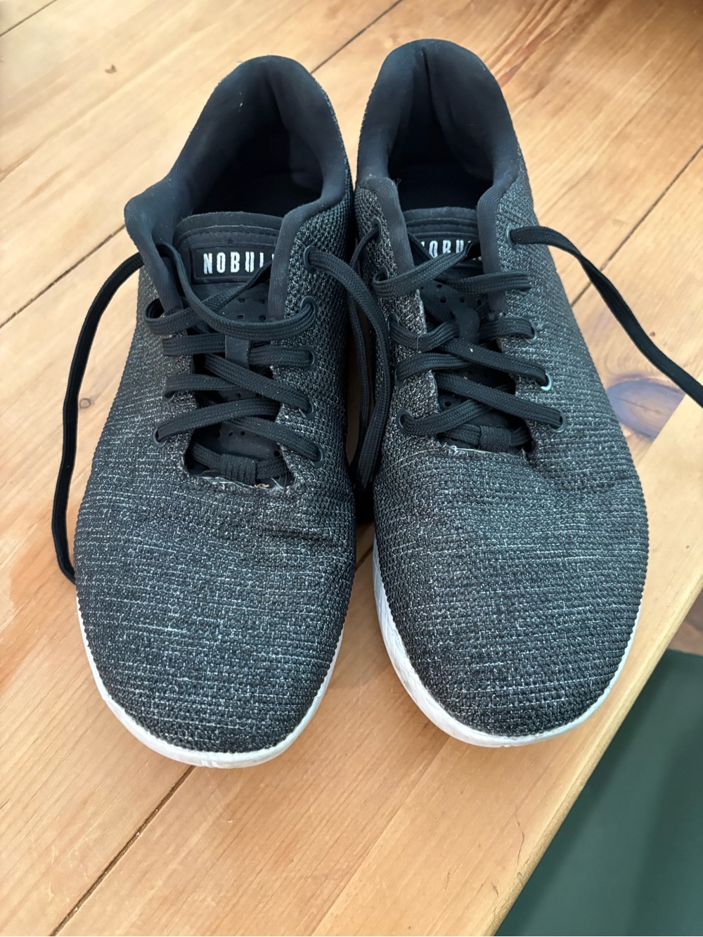 NOBULL Men's Black Knit Training Sneakers